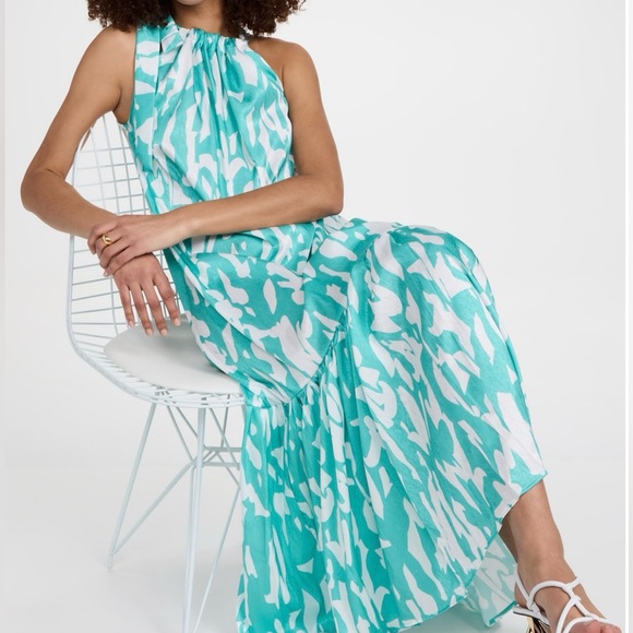 DIARRABLU Gnoor Dress -Playa Aqua- Size S - Picture 2 of 11